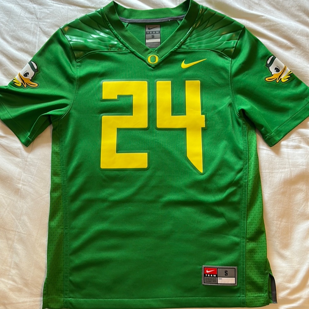 Nike team Oregon Ducks #24 football jersey size small.